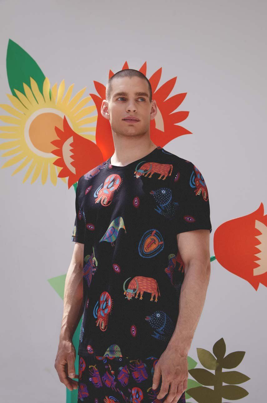 Gent Black T-Shirt from Answear GOOFASH