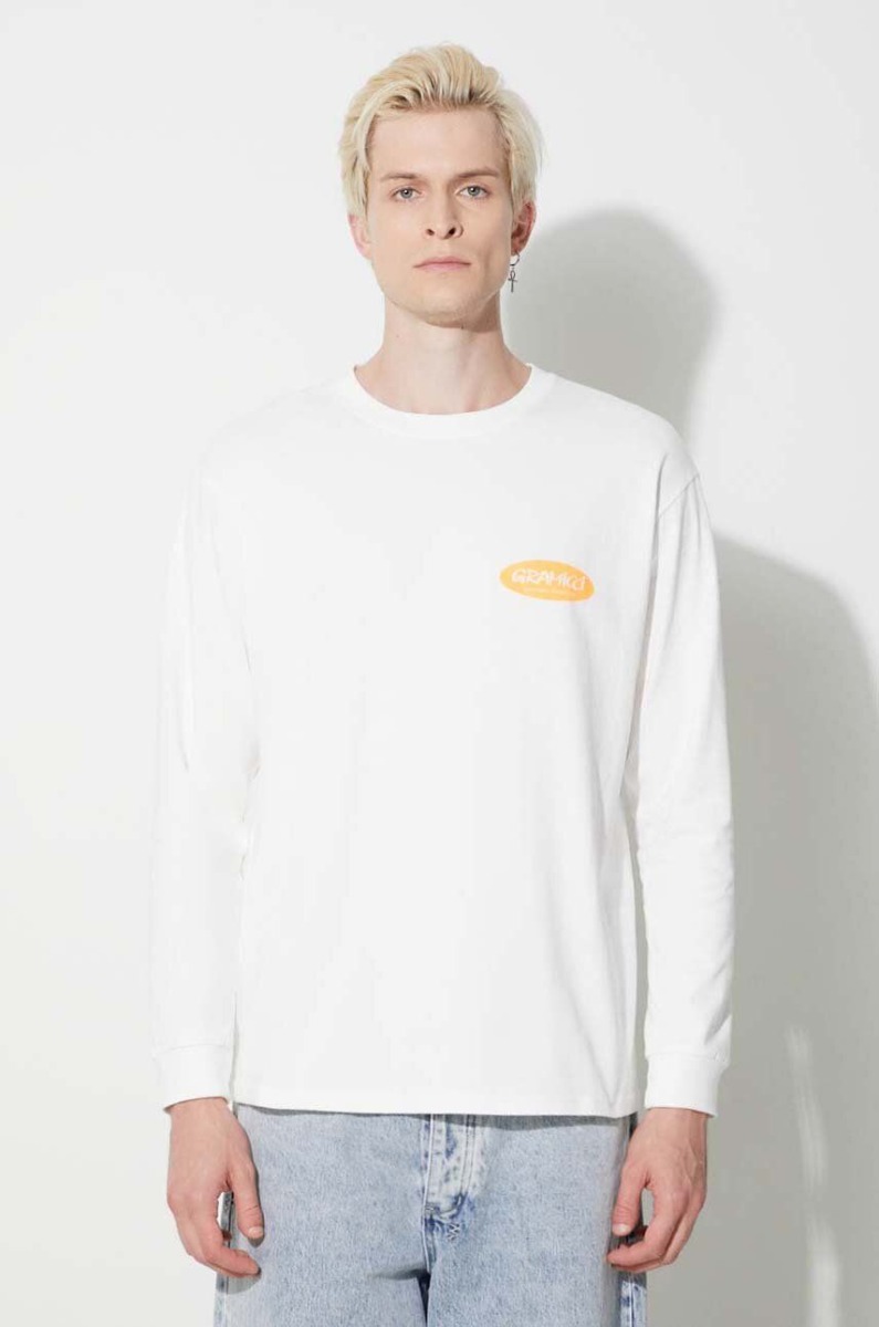 Gent White T-Shirt by Answear GOOFASH