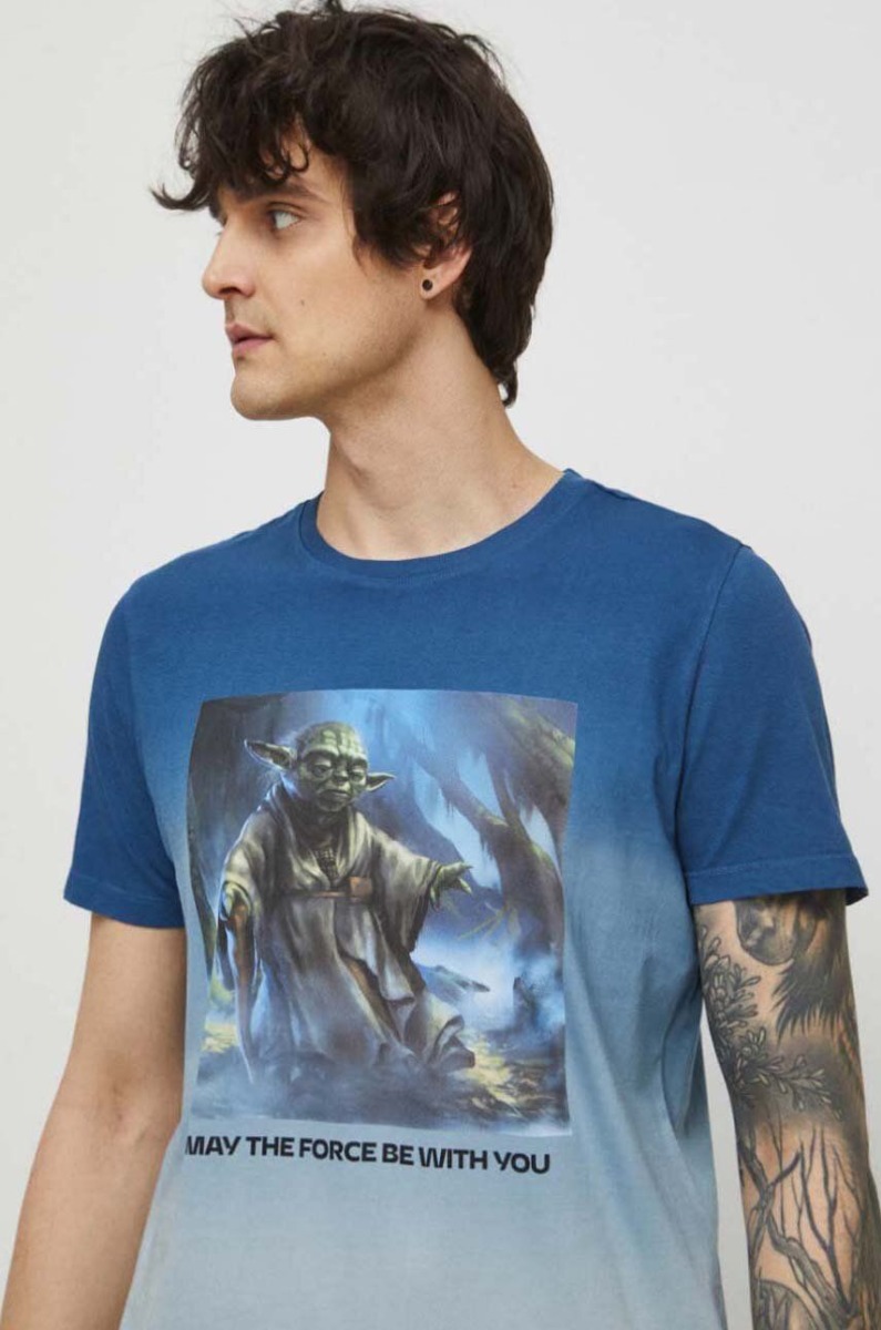 Gents T-Shirt in Blue Answear GOOFASH