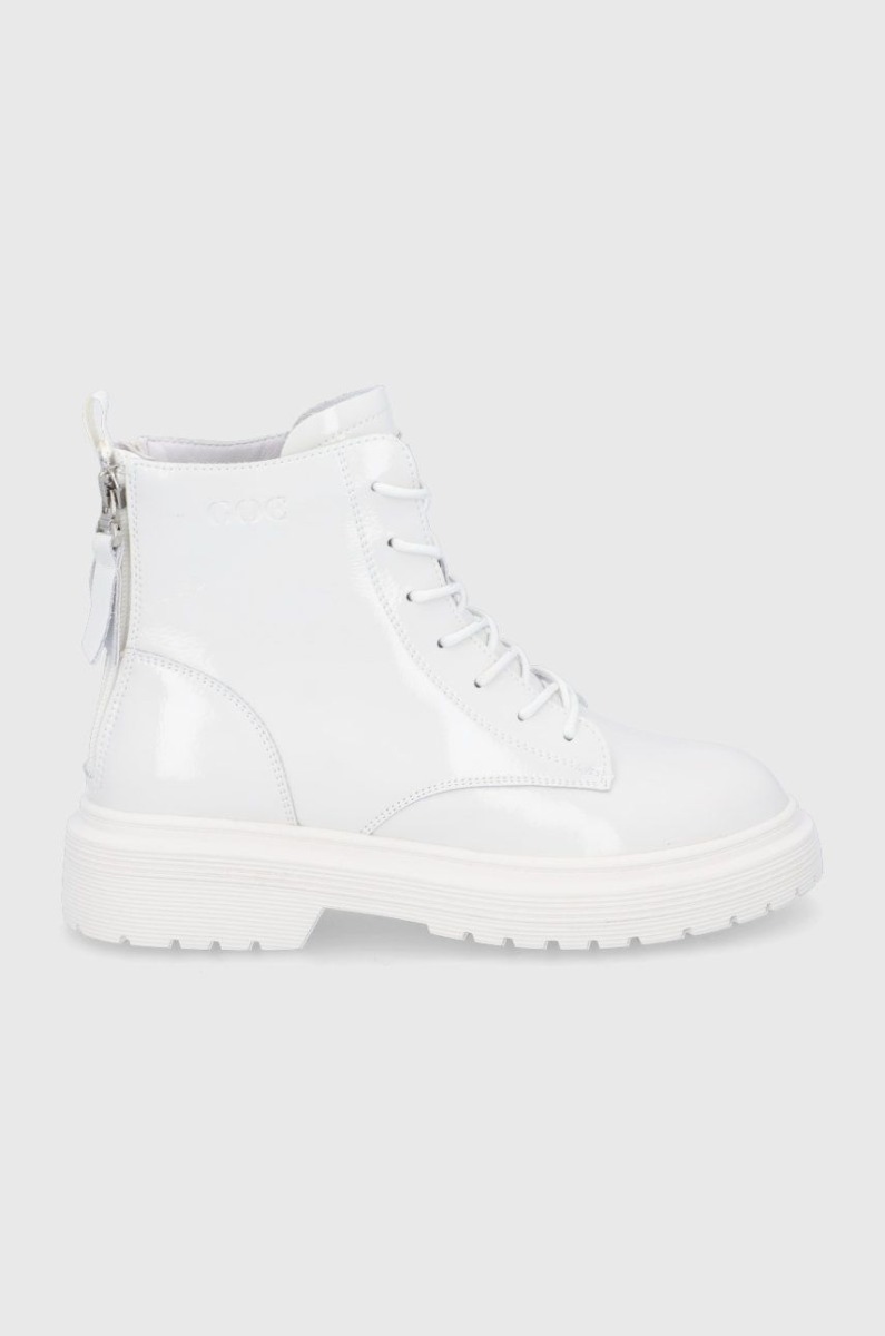 Goe Women's Boots in White by Answear GOOFASH