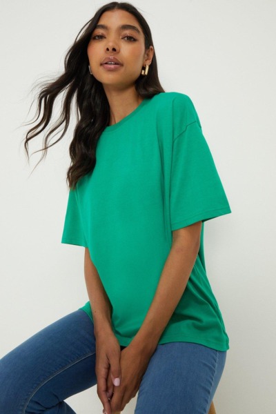 Green T-Shirt for Woman at Dorothy Perkins GOOFASH