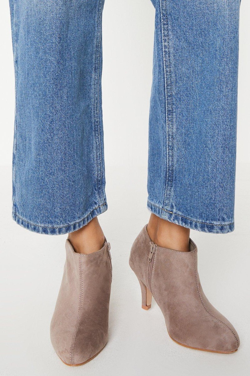 Grey Ankle Boots - Dorothy Perkins GOOFASH