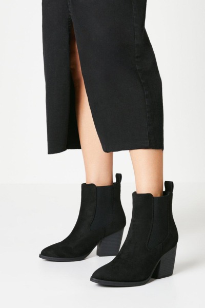 Ladies Black Ankle Boots by Dorothy Perkins GOOFASH