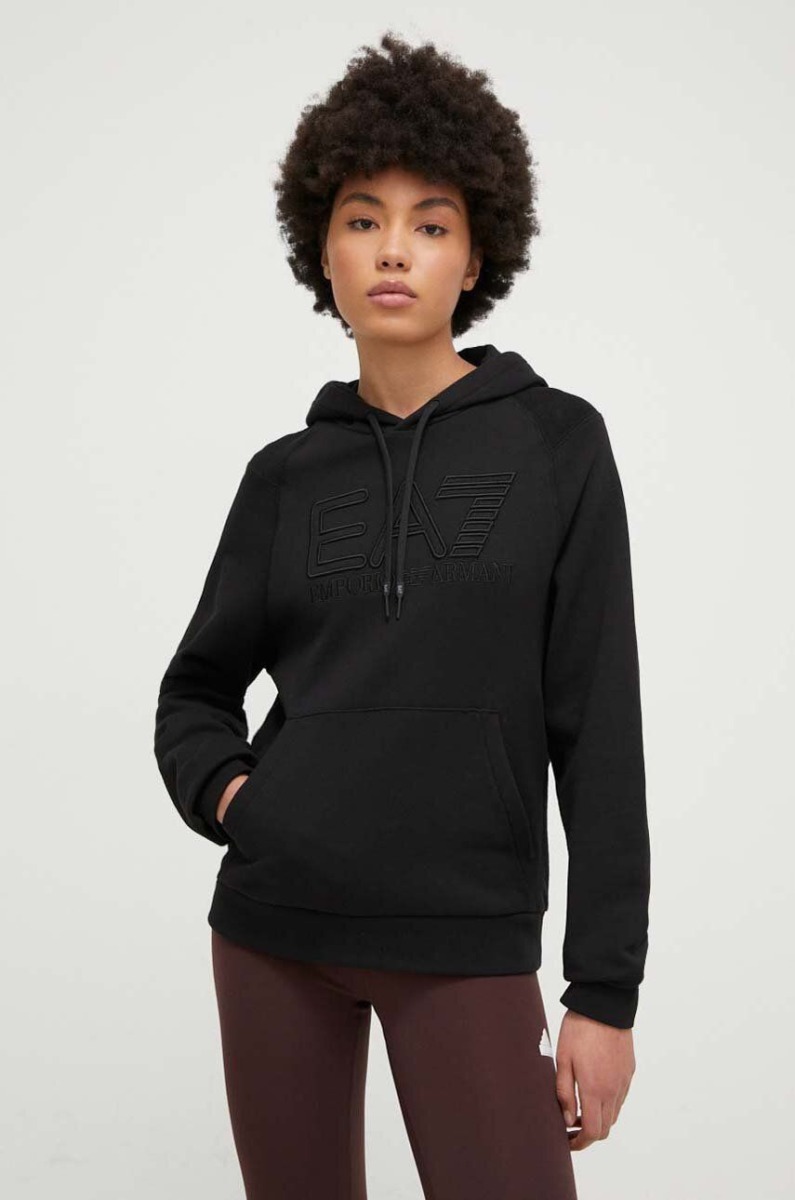 Ladies Black Sweatshirt - Armani - Answear GOOFASH