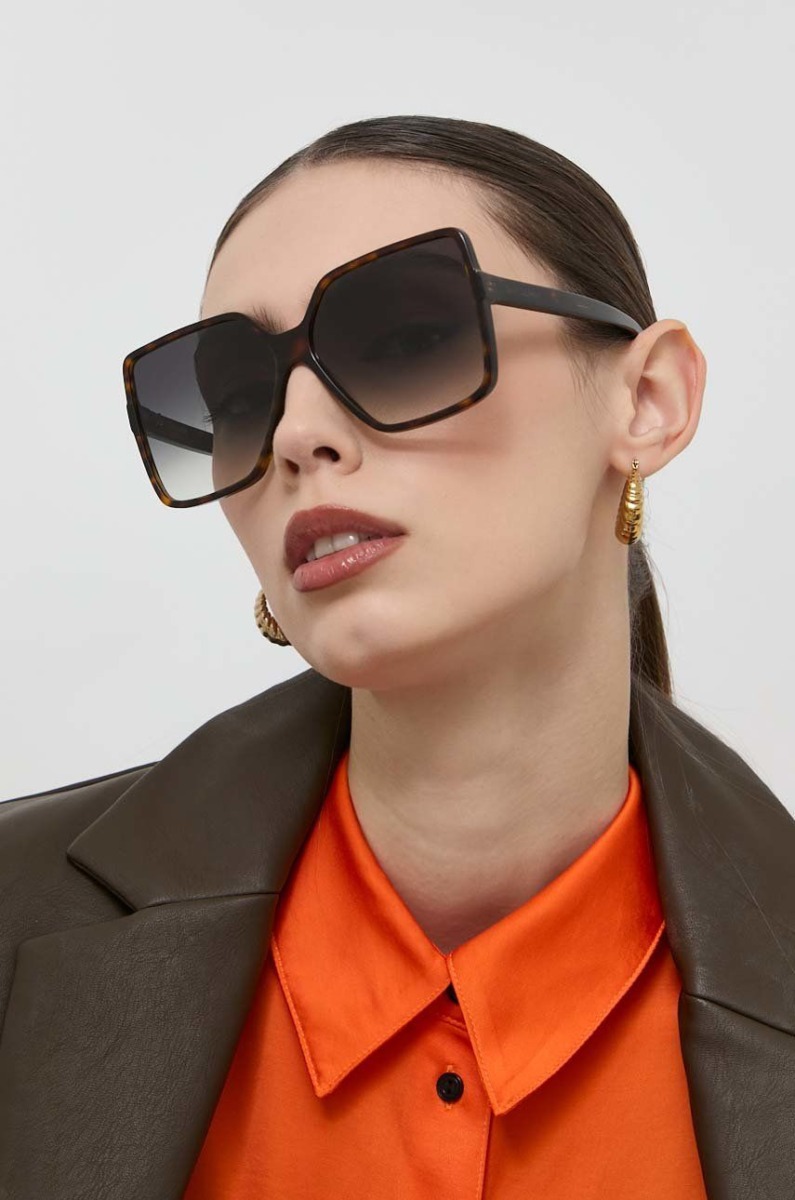 Ladies Grey Sunglasses Answear Saint Laurent GOOFASH