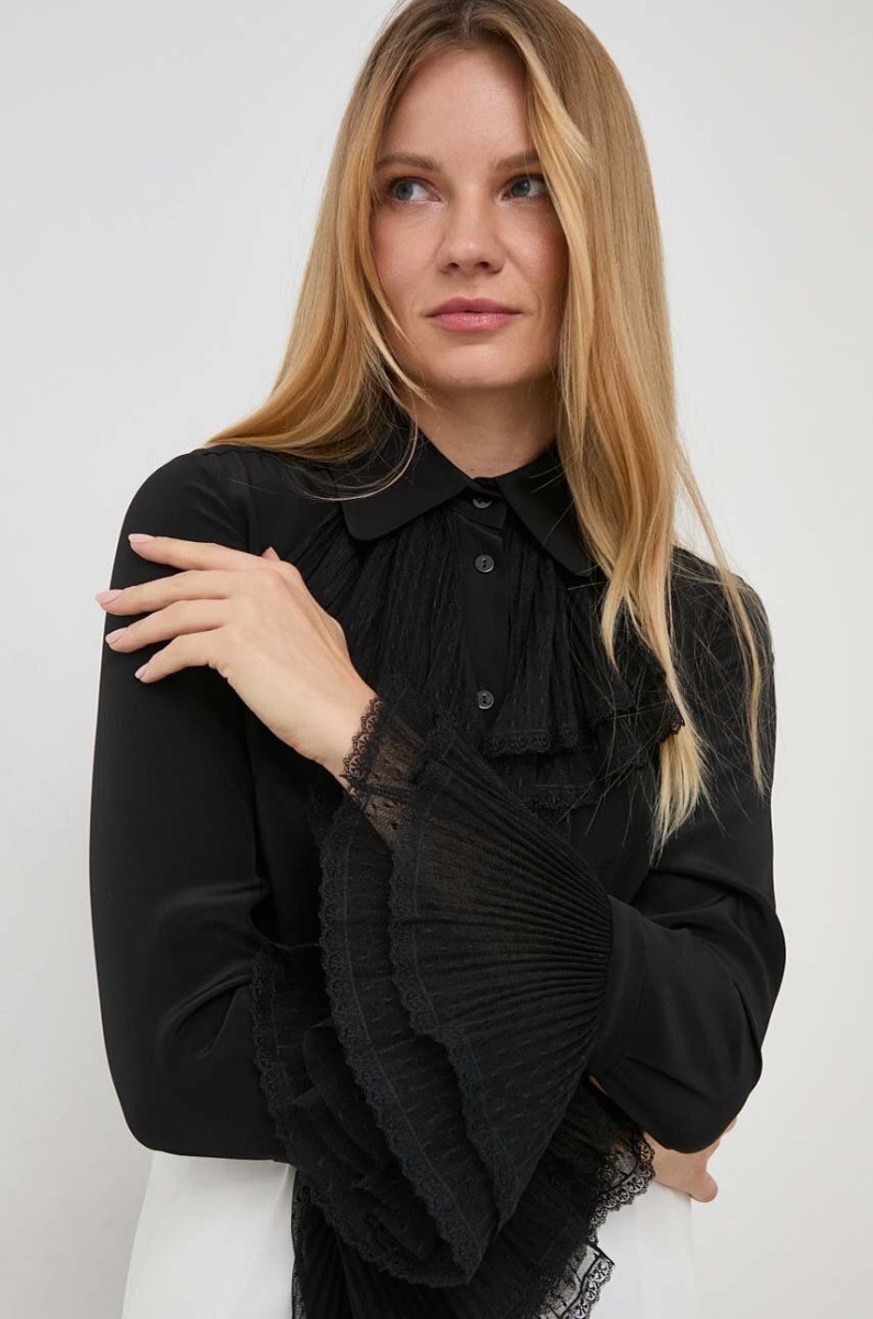 Ladies Shirt - Black - Answear - Luisa Spagnoli GOOFASH