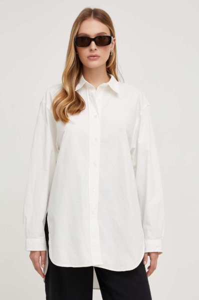 Ladies Shirt in White Answear Lab Answear GOOFASH