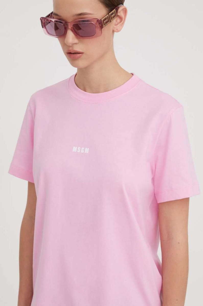 Ladies T-Shirt Pink - Answear GOOFASH