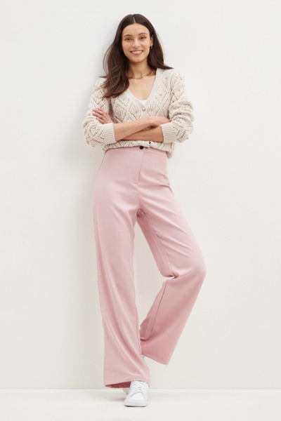 Ladies Trousers Pink from Dorothy Perkins GOOFASH