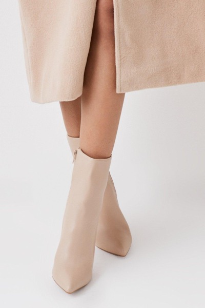 Lady Beige Ankle Boots Dorothy Perkins GOOFASH