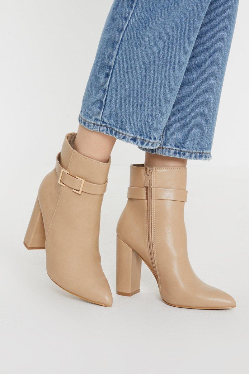 Lady Camel Ankle Boots Dorothy Perkins GOOFASH