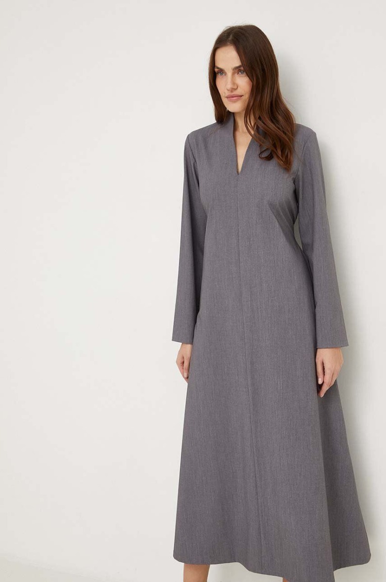 Lady Dress in Grey from Answear GOOFASH