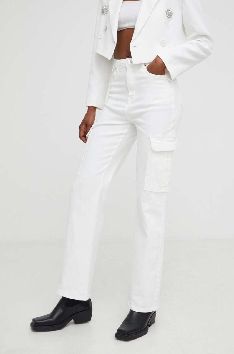 Lady Jeans in White Answear GOOFASH