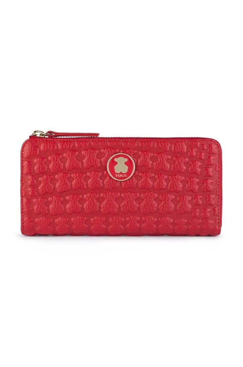 Lady Wallet Red Tous - Answear GOOFASH