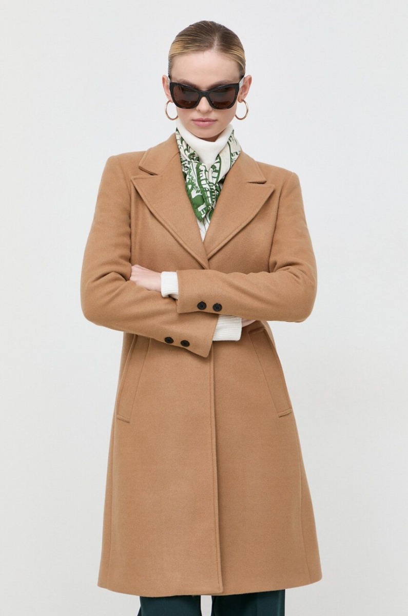 Liu Jo Brown Women's Coat - Answear GOOFASH