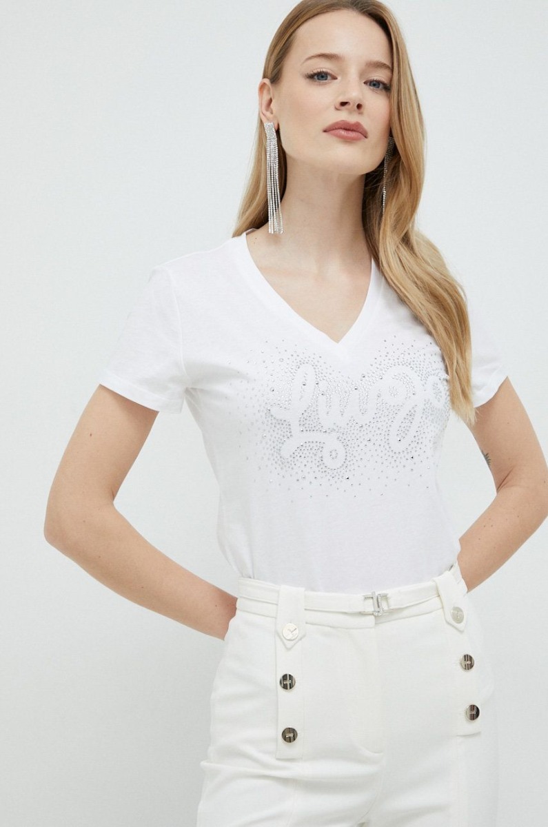 Liu Jo Woman White T-Shirt at Answear GOOFASH