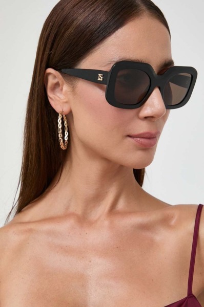 Luisa Spagnoli Womens Sunglasses Black Answear GOOFASH