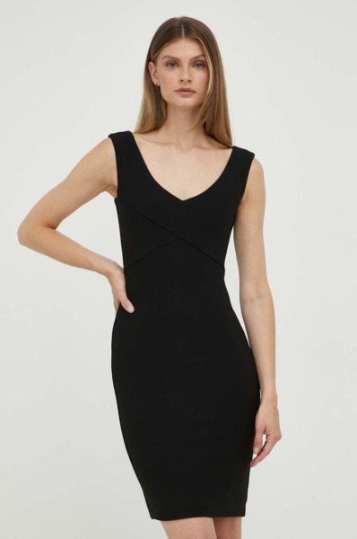 Marciano Guess Ladies Dress Black from Answear GOOFASH