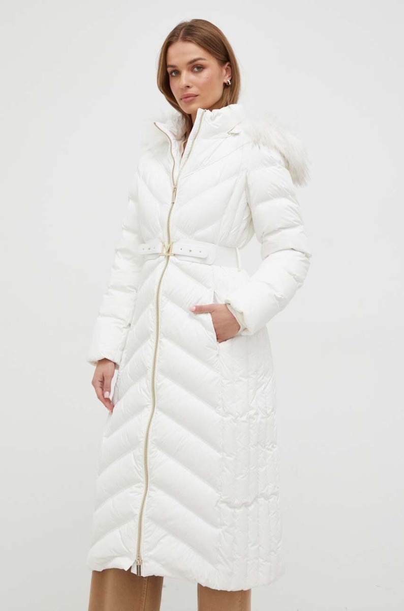 Marciano Guess - White - Lady Down Jacket - Answear GOOFASH