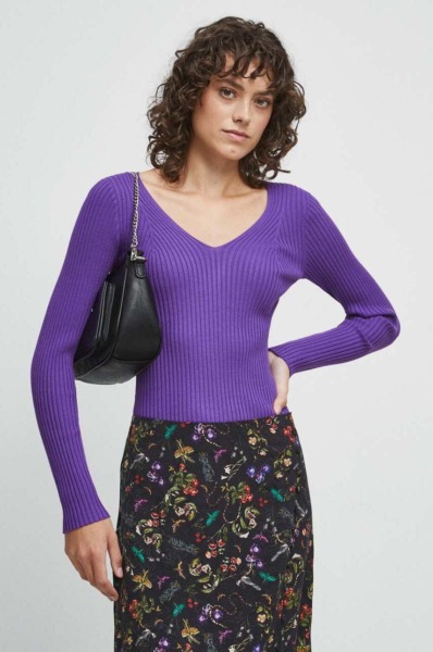 Medicine - Purple - Women Sweater - Answear GOOFASH