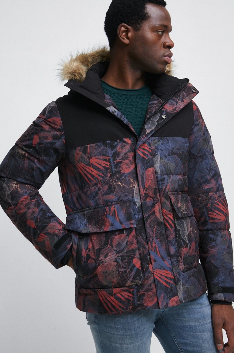 Men Multicolor Winter Jacket Medicine - Answear GOOFASH