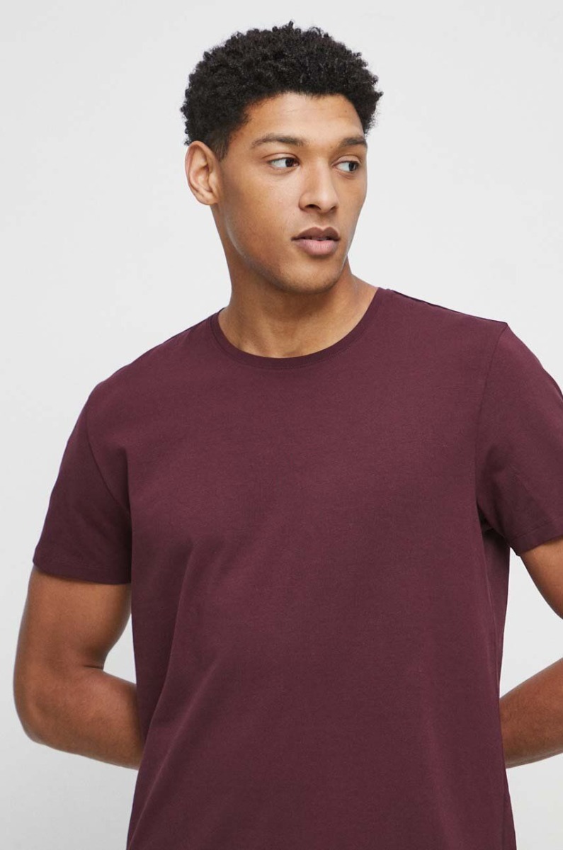Men T-Shirt in Burgundy Answear - Medicine GOOFASH