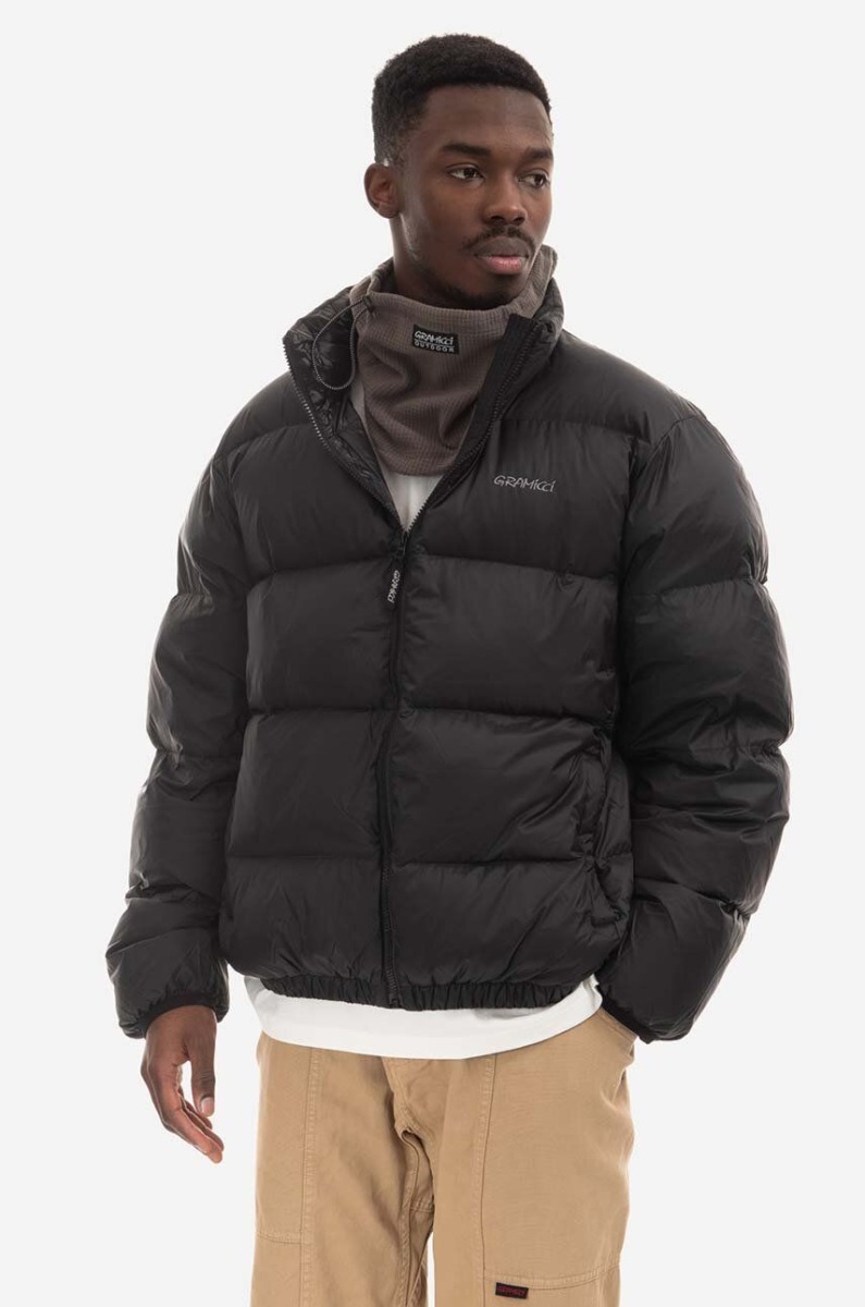 Mens Black Down Jacket from Answear GOOFASH