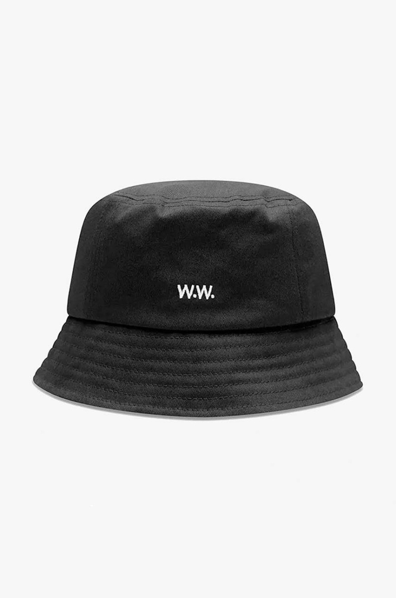 Men's Bucket Hat Black from Answear GOOFASH