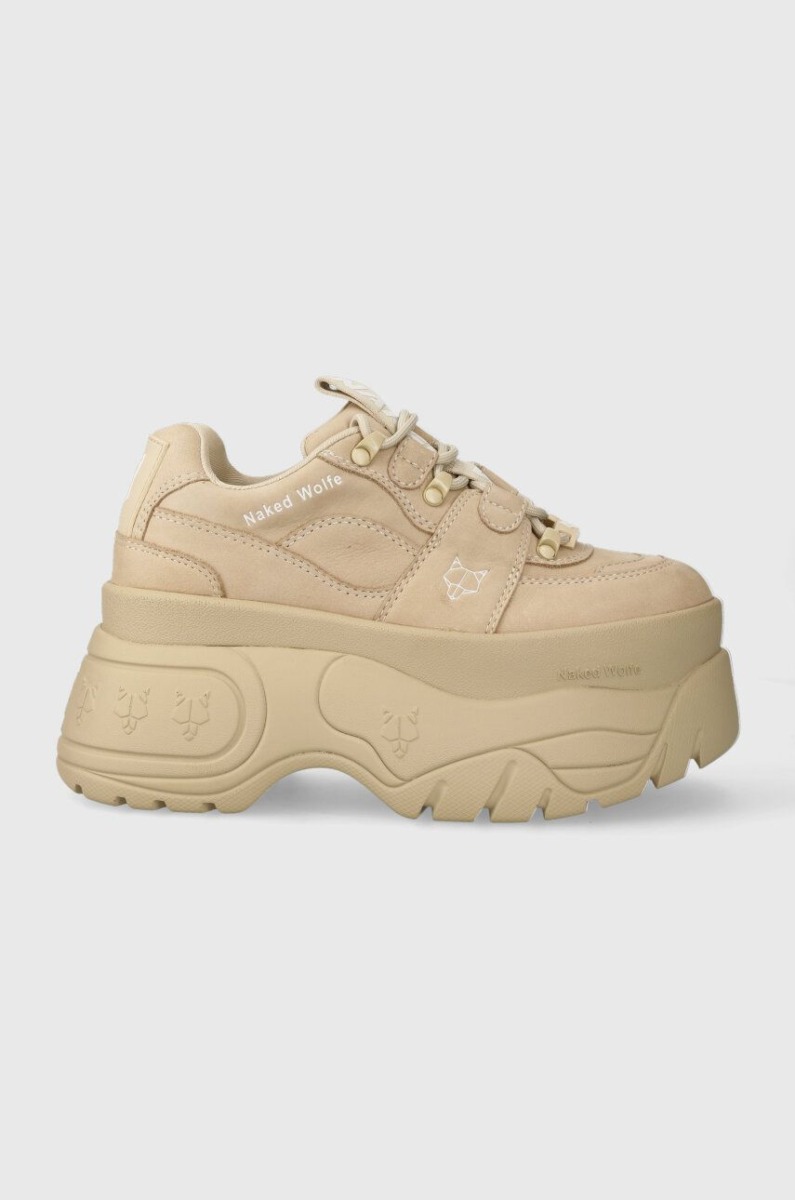 Naked Wolfe Sneakers Beige for Women at Answear GOOFASH