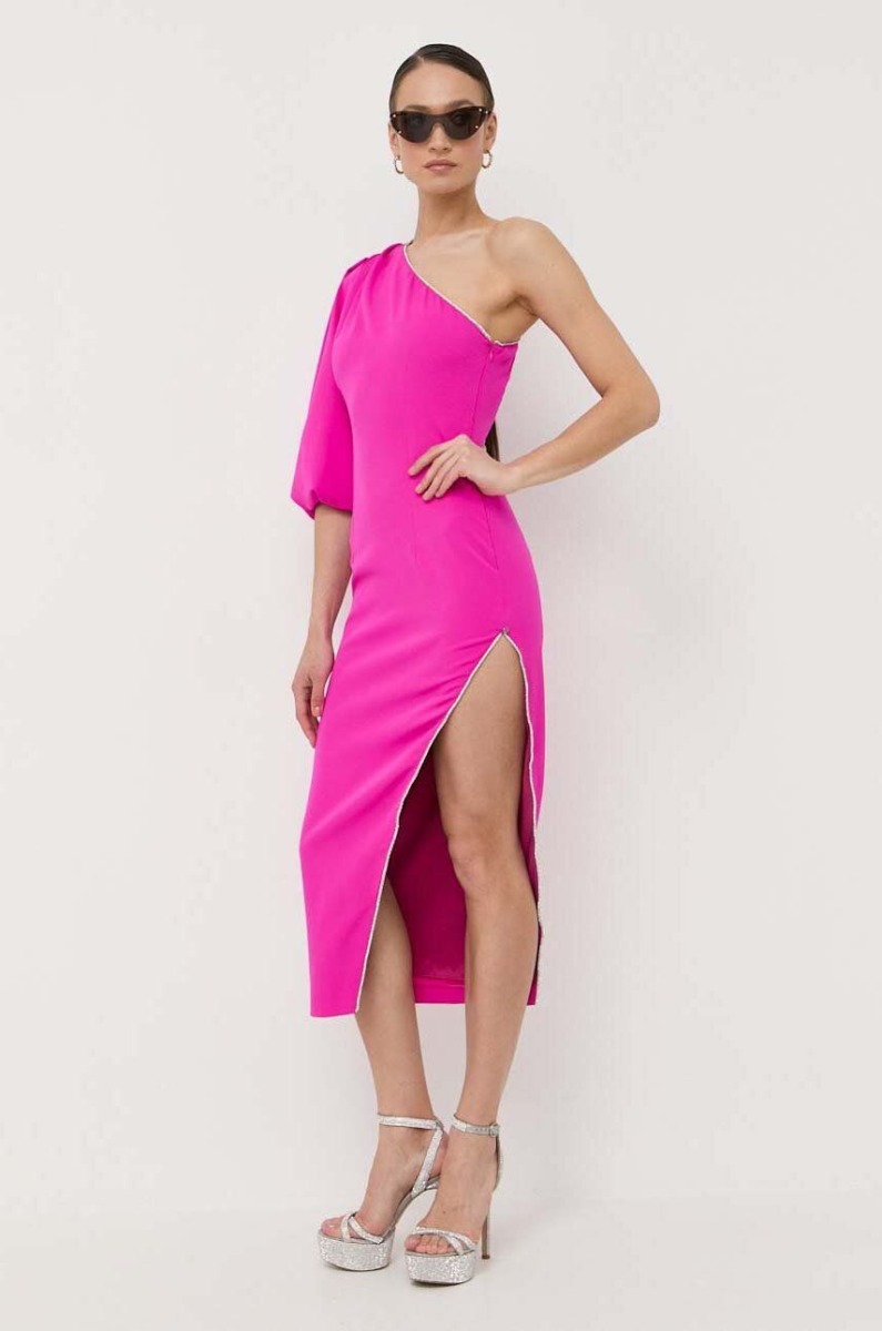 Nissa - Woman Dress in Pink Answear GOOFASH