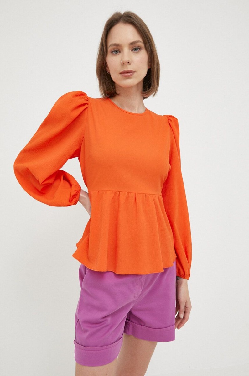 Notes Du Nord - Womens Orange Blouse from Answear GOOFASH
