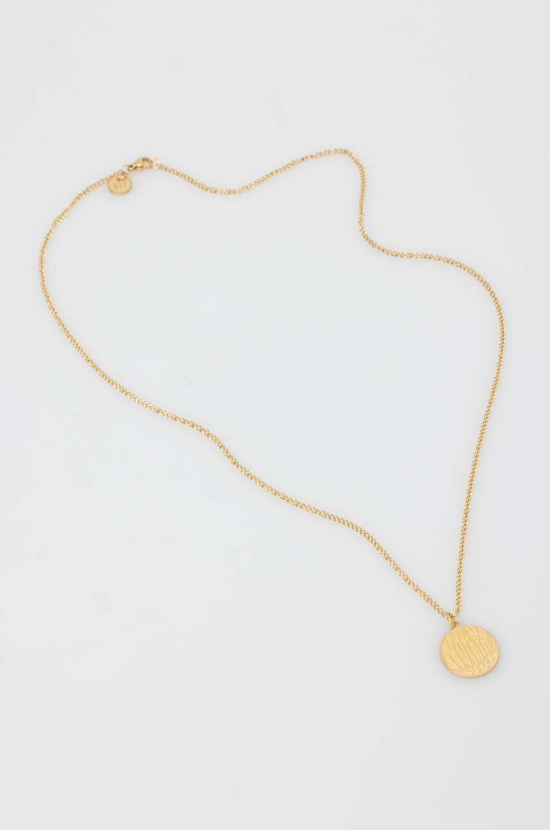 On Vacation Mens Gold Necklace from Answear GOOFASH
