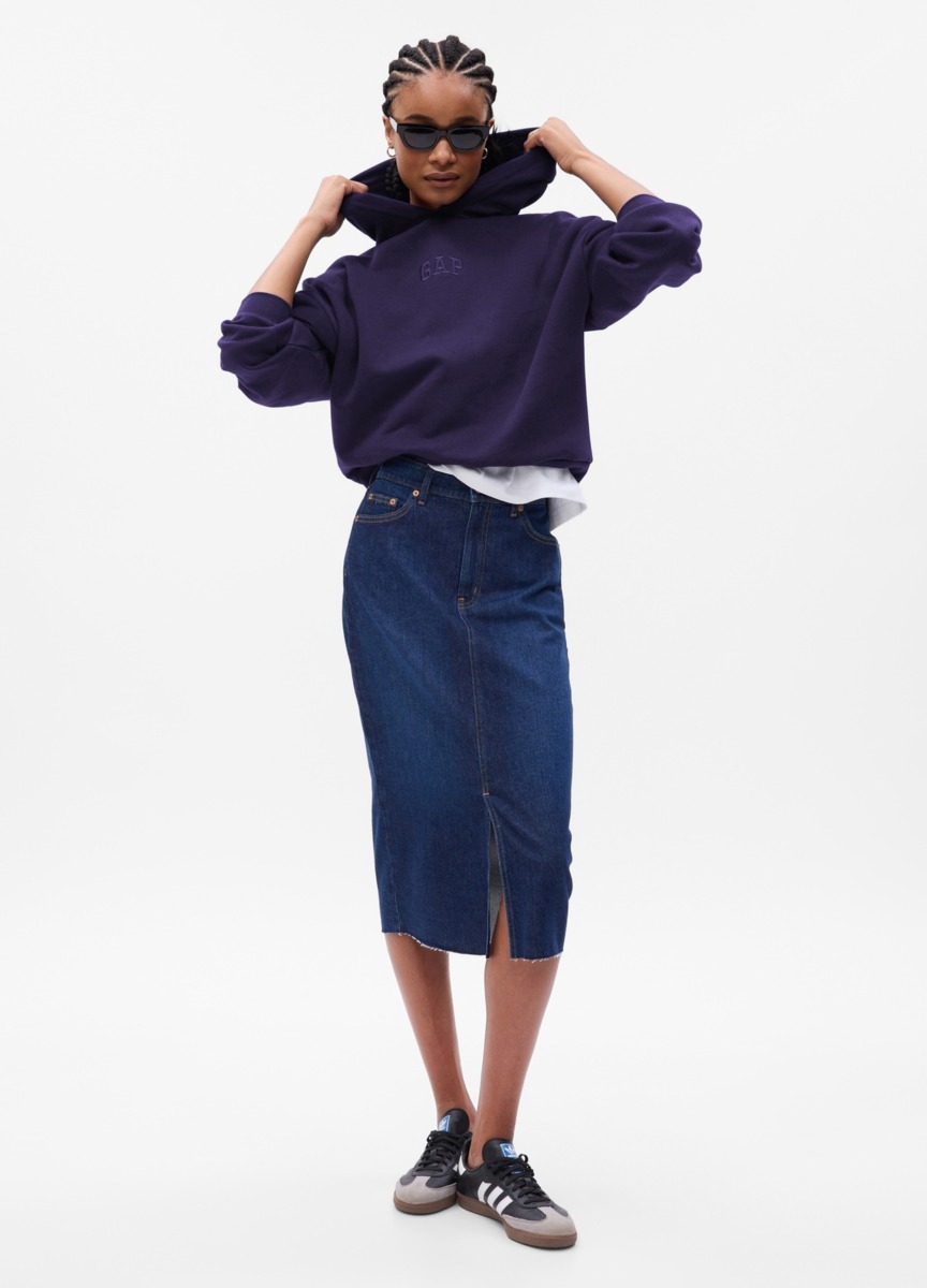 Purple - Sweatshirt - Gap - Women GOOFASH