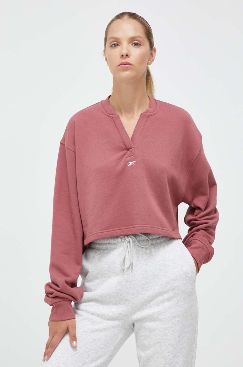 Reebok - Lady Sweatshirt in Pink Answear GOOFASH