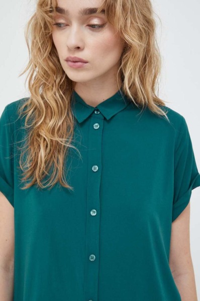 Samsoe Samsoe - Women's Shirt Green Answear GOOFASH