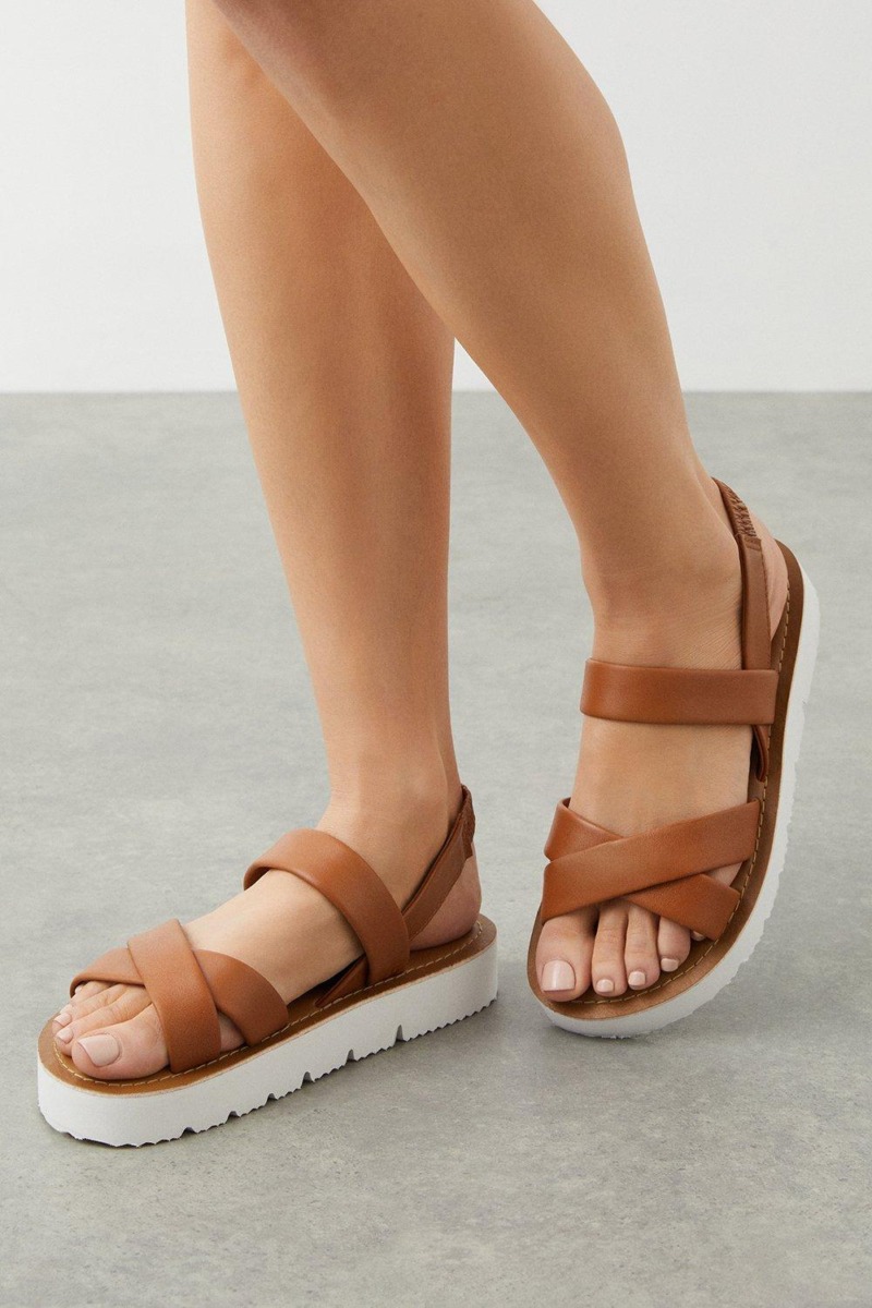 Sandals Beige for Woman from Dorothy Perkins GOOFASH