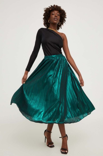 Skirt Green - Answear Lab Women - Answear GOOFASH