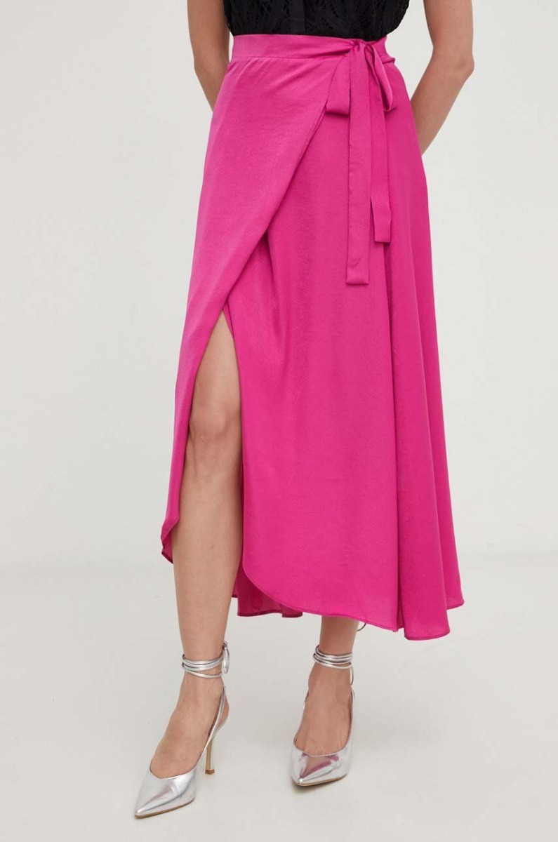 Skirt in Pink Answear - Answear Lab GOOFASH