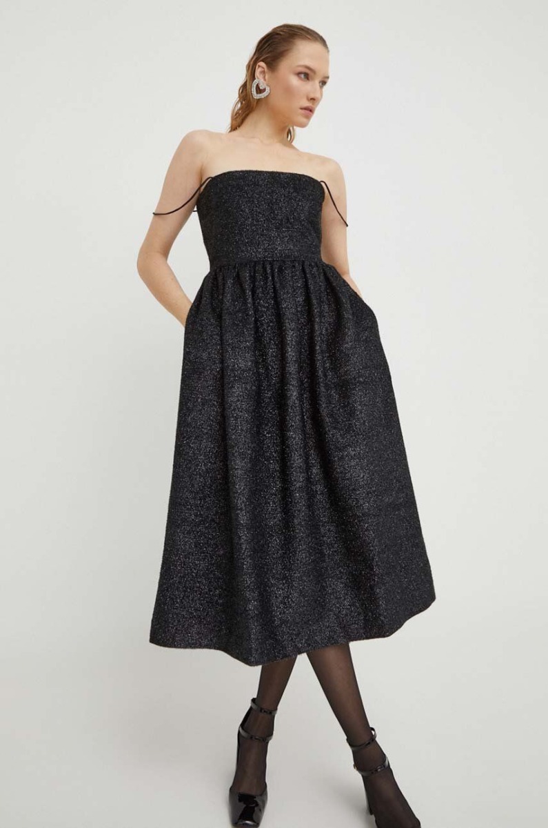 Stine Goya Black Lady Dress - Answear GOOFASH