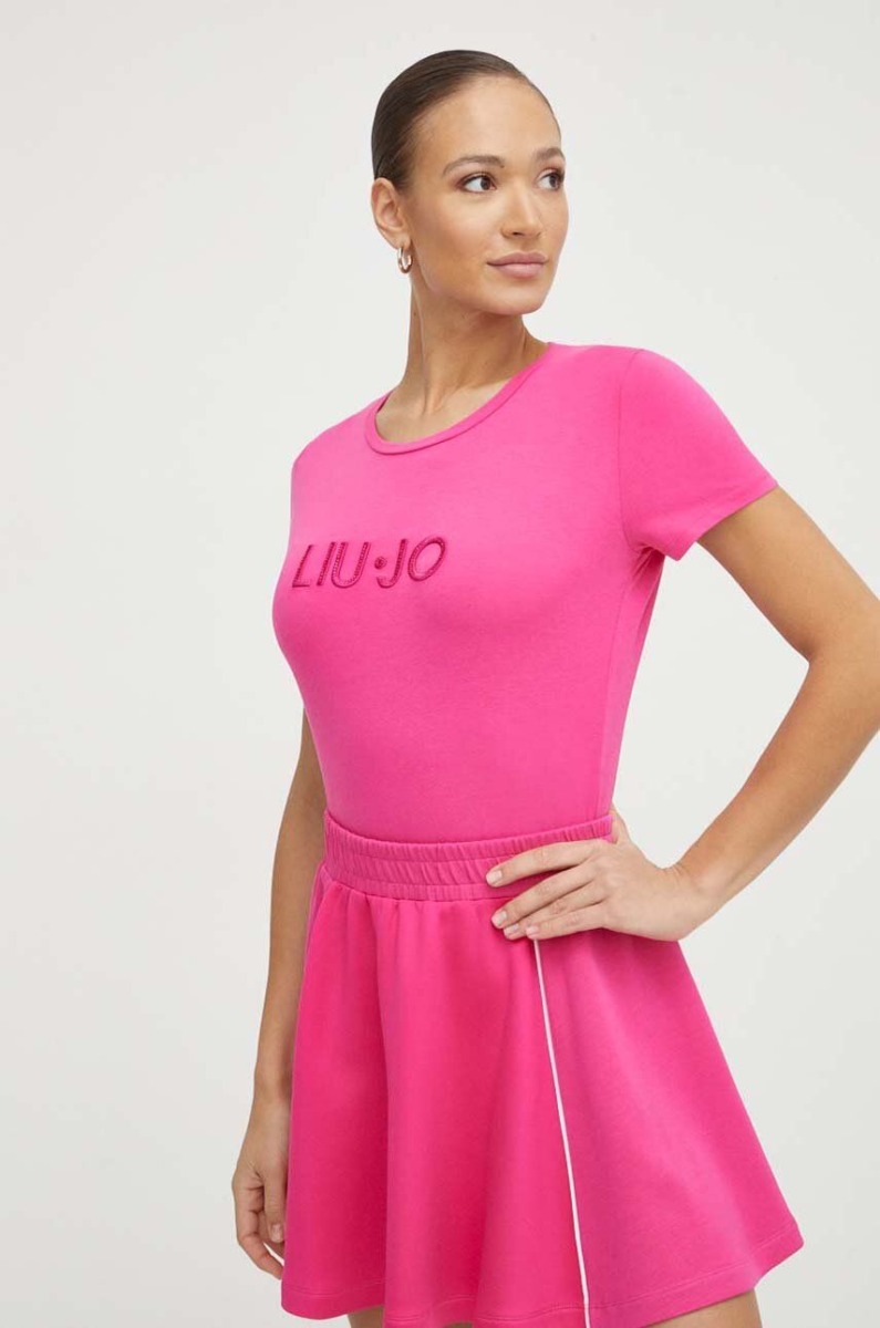 T-Shirt Pink - Answear GOOFASH