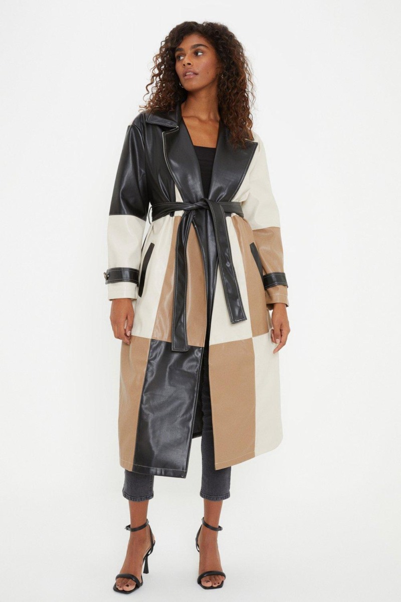 Trench Coat in Multicolor for Woman from Dorothy Perkins GOOFASH