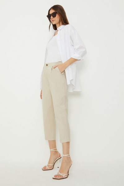 Trousers Grey for Woman by Dorothy Perkins GOOFASH
