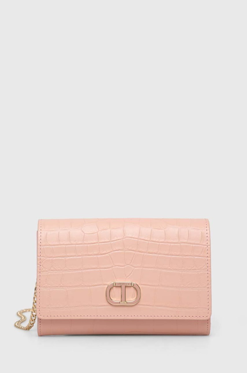 Twinset Women Pink Handbag at Answear GOOFASH