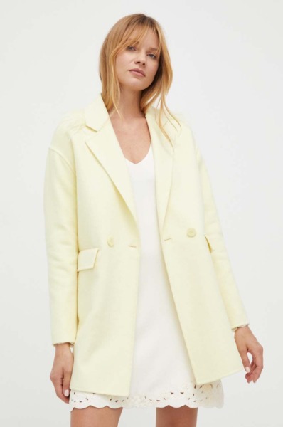 Twinset - Womens Coat in Yellow at Answear GOOFASH
