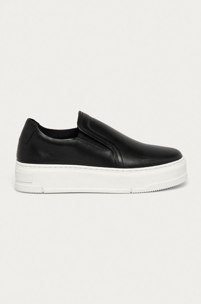 Vagabond - Womens Black Leather Shoes by Answear GOOFASH