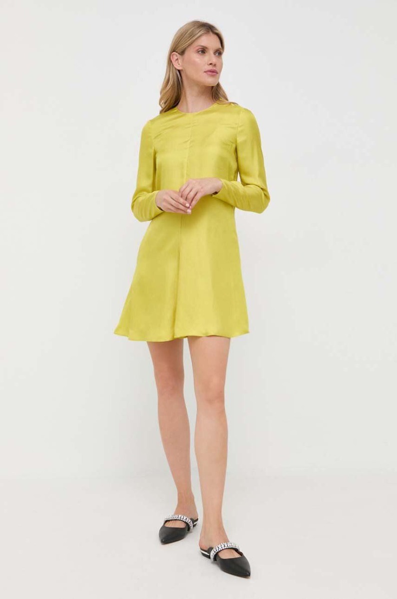 Valentino Lady Dress in Yellow at Answear GOOFASH