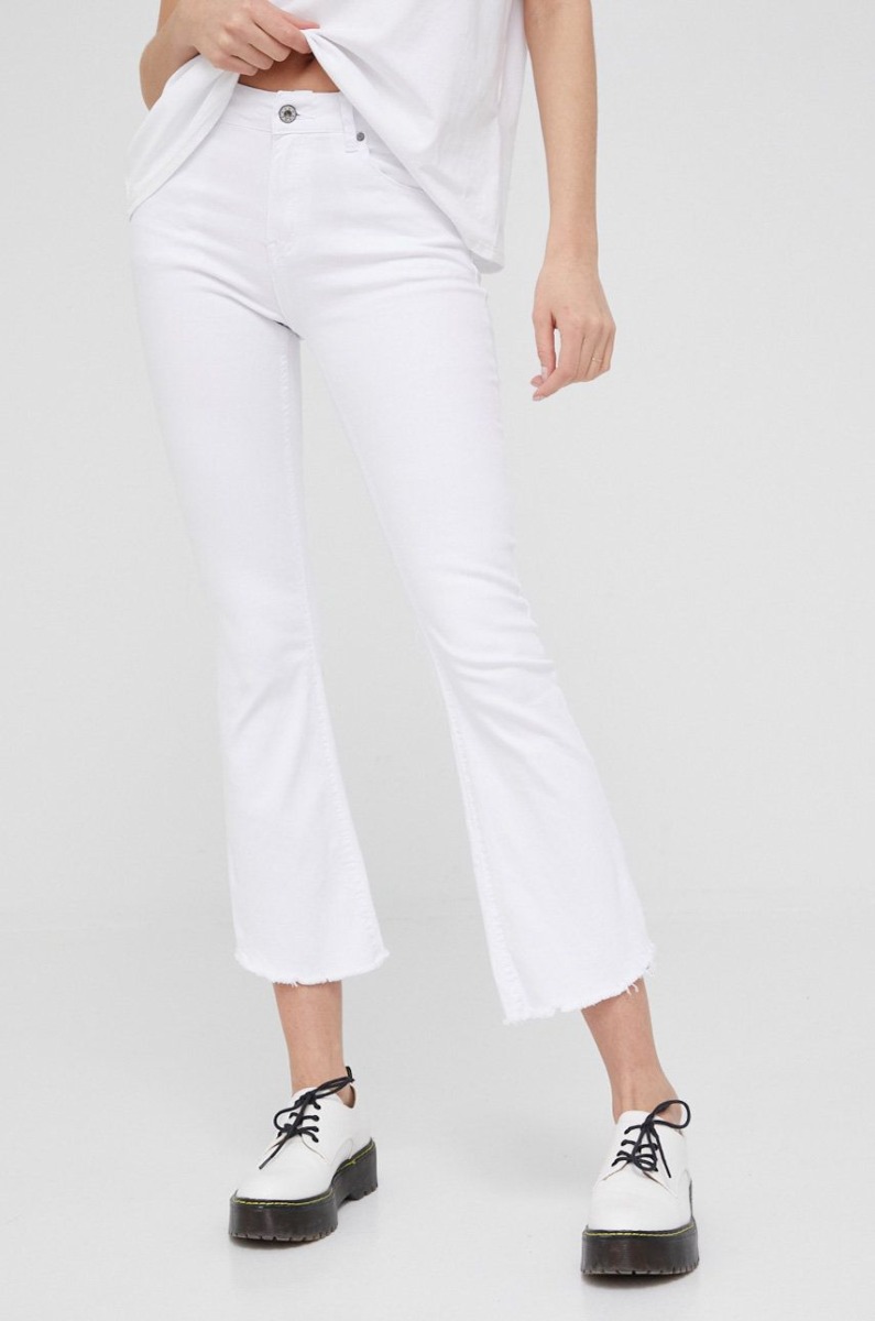 White Jeans Answear Answear Lab Ladies GOOFASH