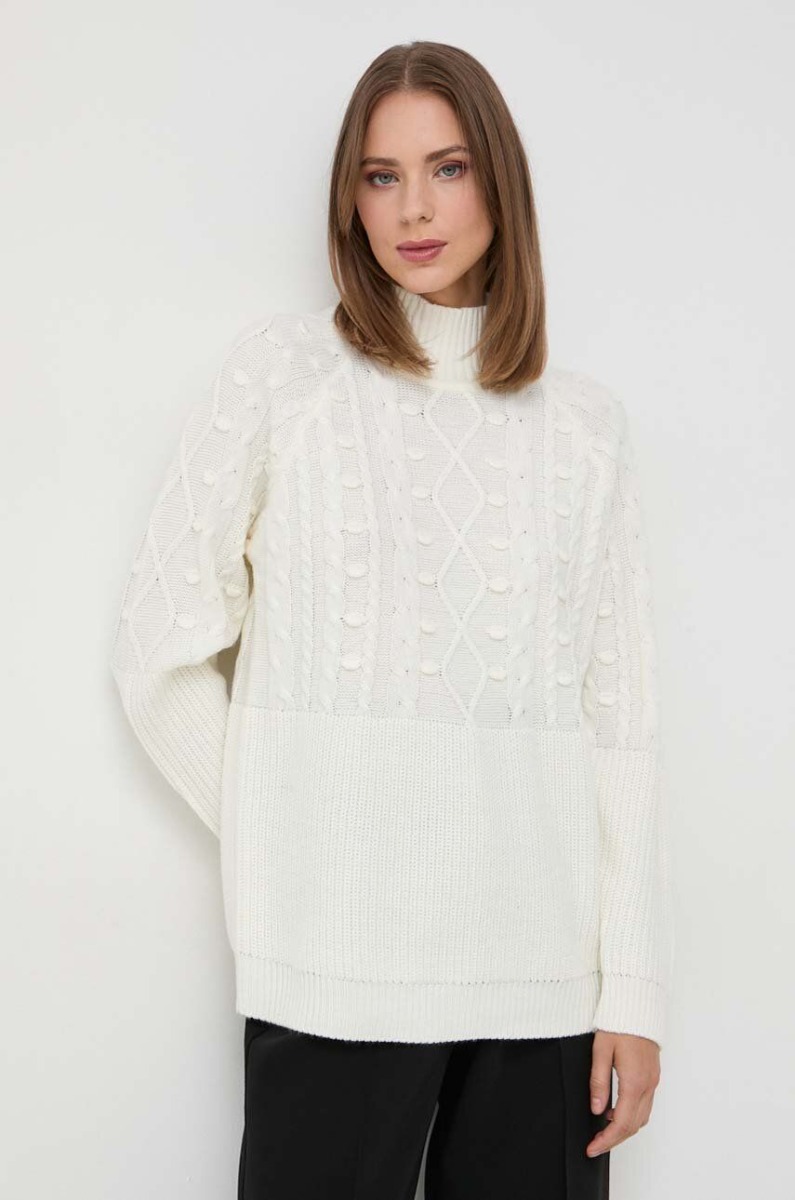 Woman Beige Sweater - Silvian Heach - Answear GOOFASH