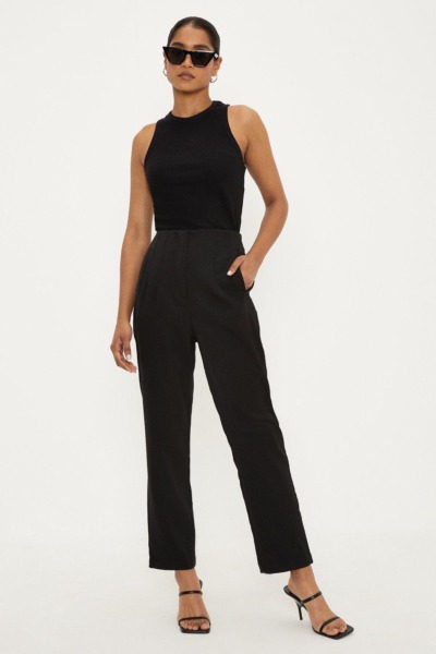 Woman Black Trousers from Dorothy Perkins GOOFASH