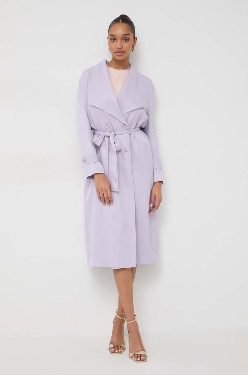 Woman Coat Purple Answear GOOFASH